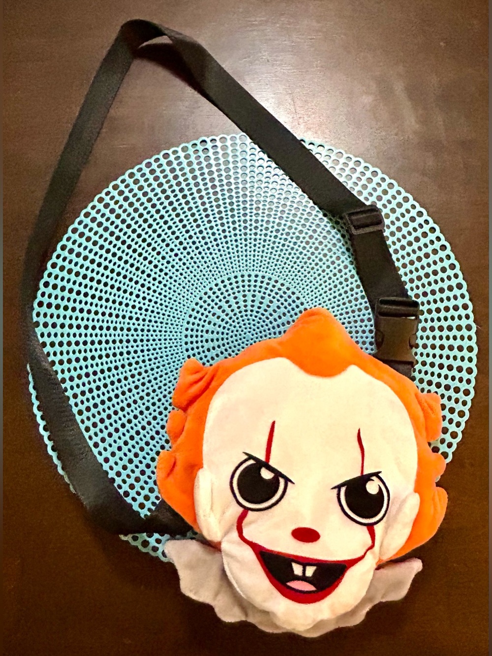 Phunny IT Pennywise Plush Hand Bag/Purse with Strap/ Fanny Pack - Picture 7 of 8